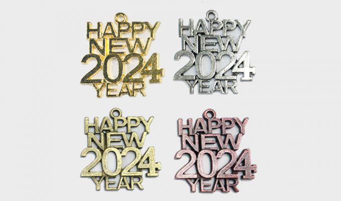 ΜΕΤΑΛΛΙΚΟ Happy new year 2024
