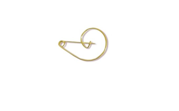 ΠΑΡΑΜΑΝΑ ΚΛΕΙΔΙ ΣΟΛ ΧΡΥΣΗ 3.3cm x 2.4cm 0517371