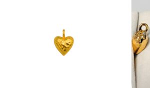 ΜΕΤΑΛΛΙΚΗ ΣΦΥΡΗΛΑΤΗ ΚΑΡΔΙΑ ΠΟΜΠΕ 1.2cm x 1.6cm 0517992/50 ΤΕΜΑΧΙΑ