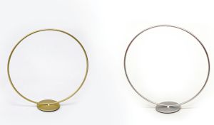 ΜΕΤΑΛΛΙΚΟΣ ΚΥΚΛΟΣ ΜΕ ΒΑΣΗ 20cm FH-YH005 0506231