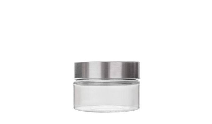 ΒΑΖΟ 4.2cm ΜΕ ΑΣΗΜΙ ΚΑΠΑΚΙ 75ml 0503340