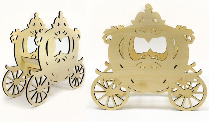 ΞΥΛΙΝΗ ΚΟΛΟΚΥΘΑ ΑΒΑΦΗ ΑΜΑΞΑ 30cm ΣΤΑΝΤ 3D 0519723 / 1 ΤΕΜΑΧΙΟ