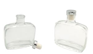 ΜΠΟΥΚΑΛΙ ΓΥΑΛΙΝΟ 200ml ΜΕ ΑΣΗΜΙ ΚΑΠΑΚΙ 0503428