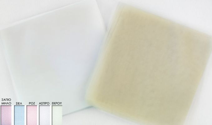ΤΟΥΛΙ ΣΚΛΗΡΟ ΚΟΛΑΡΙΣΜΕΝΟ 35cm x 35cm 0527009 100 ΤΕΜΑΧΙΑ