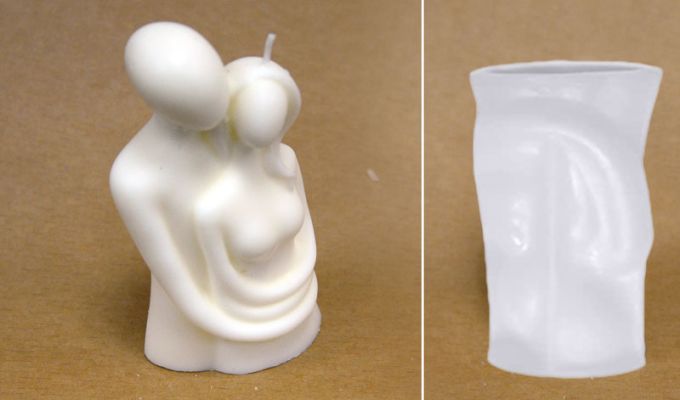 ΚΑΛΟΥΠΙ ΣΙΛΙΚΟΝΗΣ ΖΕΥΓΑΡΙ 14.5cm 0515226