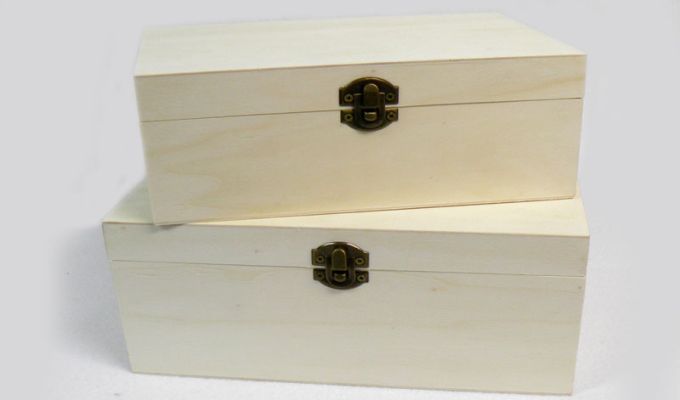 ΞΥΛΙΝΑ ΜΠΑΟΥΛΟ ΜΕΓΑΛΑ ΣΕΤ2 35cm x 25cm x 15cm 31cm x 22cm x 12cm 0519277