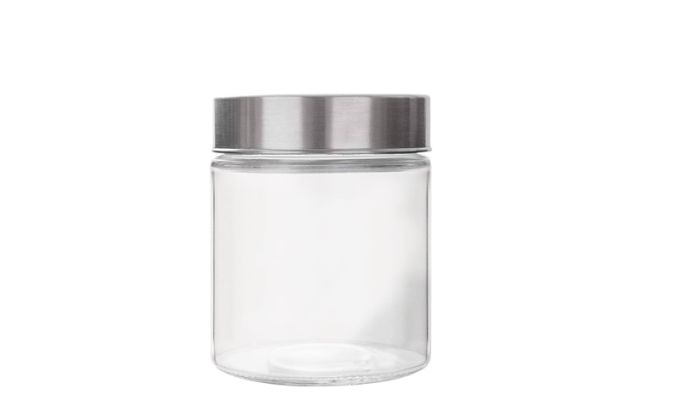 ΒΑΖΟ 8cm ΜΕ ΑΣΗΜΙ ΚΑΠΑΚΙ 150ml 0503342