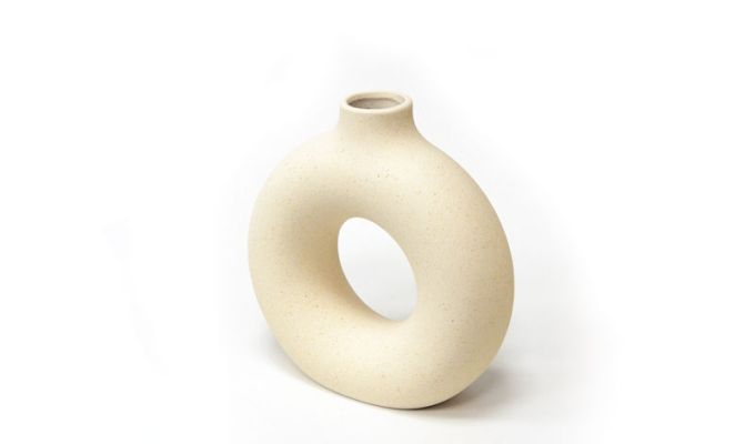 ΚΕΡΑΜΙΚΟ ΣΤΡΟΓΓΥΛΟ ΒΑΖΟ 14cm 0621469