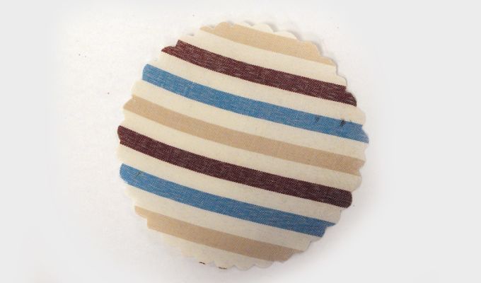 ΠΑΝΑΚΙ ΡΙΓΕ ΤΡΙΧΡΩΜΟ 12cm ME ΥΠΟΣΤΡΩΜΑ 517/100 ΤΕΜΑΧΙΑ