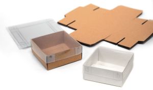 ΚΟΥΤΙ ΧΑΡΤΙΝΟ ΜΕ ΖΕΛΑΤΙΝΑ ΚΑΠΑΚΙ ΜΙΚΡΟ 8cm x 8cm x 3cm 0506243