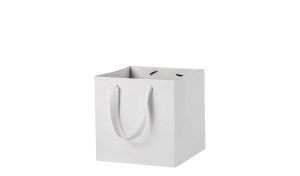 ΤΣΑΝΤΑ ΛΕΥΚΗ ΚΥΒΟΣ ΜΕ ΙΜΑΝΤΑ 20cm 0402182
