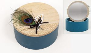 ΞΥΛΙΝΗ ΣΥΡΤΑΡΙΕΡΑ ΠΑΓΩΝΙ 21cm x 18cm x 7cm WH17-676 0621095