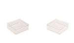 ΠΛΕΞΙΓΚΛΑΣ ΚΟΥΤΙ ΣΤΡΟΓΓΥΛΕΣ ΓΩΝΙΕΣ 6cm x 2cm 0506258