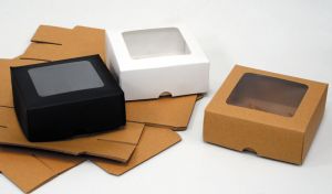ΚΟΥΤΙ ΧΑΡΤΙΝΟ ΜΕ ΠΑΡΑΘΥΡΟ ΖΕΛΑΤΙΝΑ 13cm x 5cm 0402147/12 ΤΕΜΑΧΙΑ