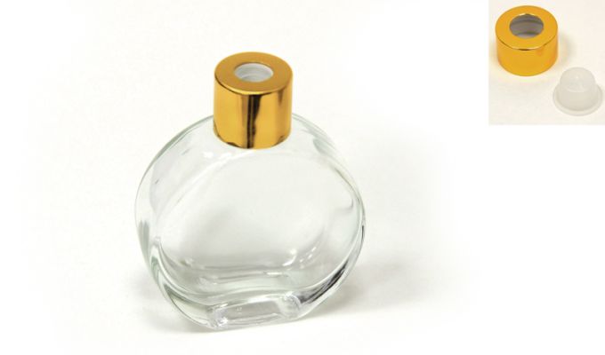 ΜΠΟΥΚΑΛΑΚΙ ΓΥΑΛΙΝΟ 7.2cm x 9cm ΓΙΑ ΑΡΩΜΑΤΙΚΟ ΧΩΡΟΥ 70ml 0503267