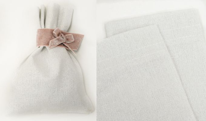 ΠΟΥΓΚΙ ΑΣΠΡΟ 12.5cm x 17cm ΤΥΠΟΥ ΓΑΖΑ ΚΟΛΑΡΙΣΜΕΝΟ ΜΕ ΑΣΗΜΟΚΛΩΣΤΗ 0527350/12 ΤΕΜΑΧΙΑ