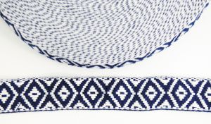 ΚΟΡΔΕΛΑ ΥΦΑΝΤΗ ΑΣΠΡΗ BOHO 2.5cm x 20Y Νο11 0501319