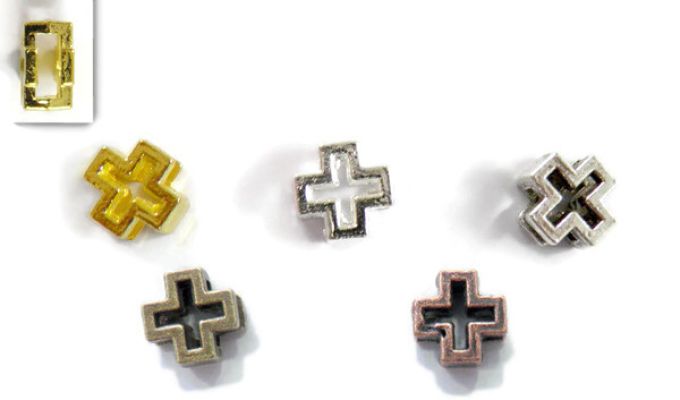 ΜΕΤΑΛΛΙΚΟΣ ΣΤΑΥΡΟΣ ΔΙΑΤΡΗΤΟΣ 10mm x10mm /100 ΤΕΜΑΧΙΑ