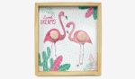 ΠΙΝΑΚΑΣ ΜΕ ΦΛΑΜΙΝΓΚΟ 30cm x 32cm BS18-818 0621219